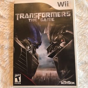 Transformers, The Game for Wii, pre-owned